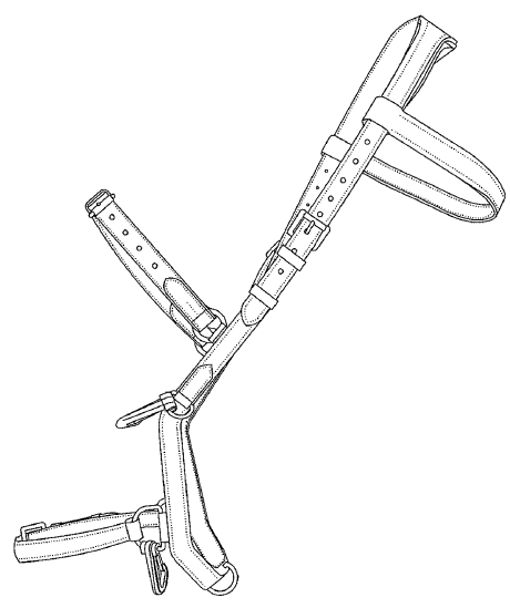 Ornamental design for a bridle D635724 Fig 4