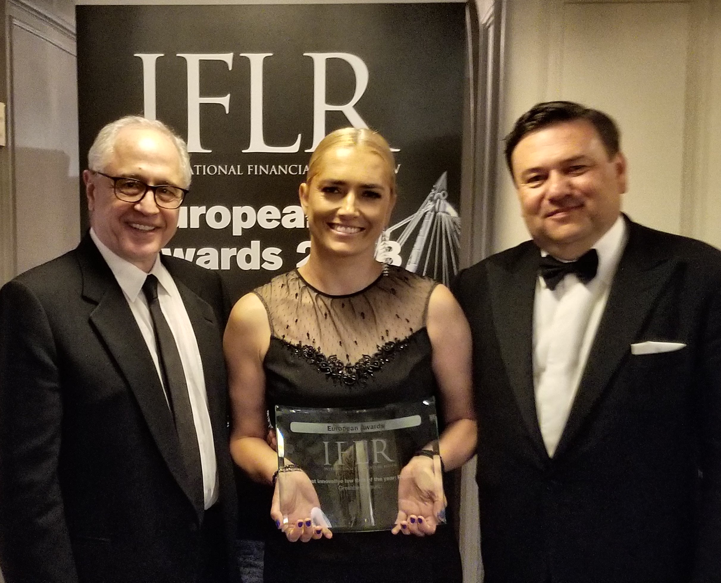 Greenberg Traurig Wins The 2018 IFLR Most Innovative Law Firm Of The ...